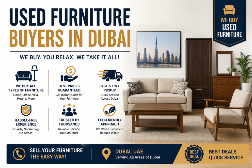 Used Furniture Buyers in Dubai