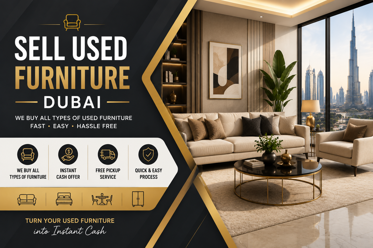 Sell Used Furniture Buyer Dubai