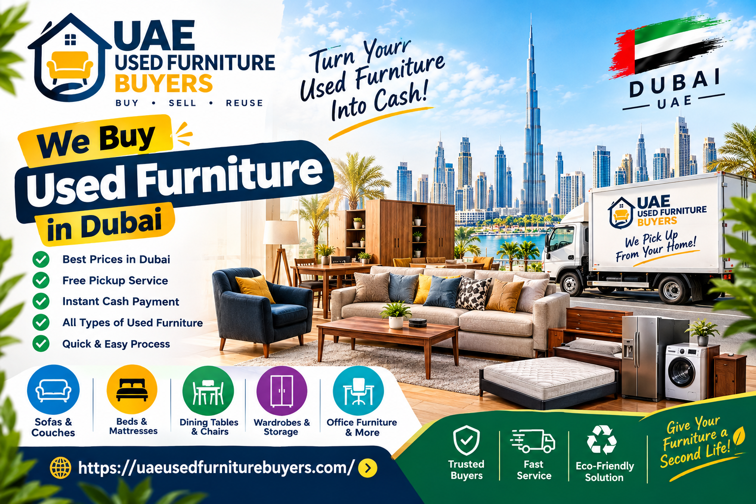 Emirates Used Furniture Buyers Dubai